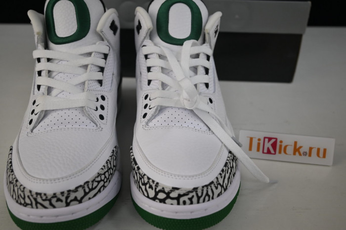 jordan 3 retro oregon ducks pit crew white 594282233