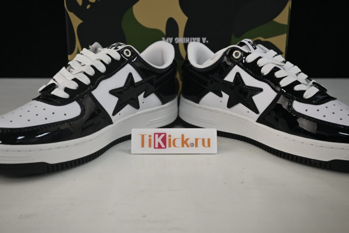 bape sta to low black/black/white 1h70191001