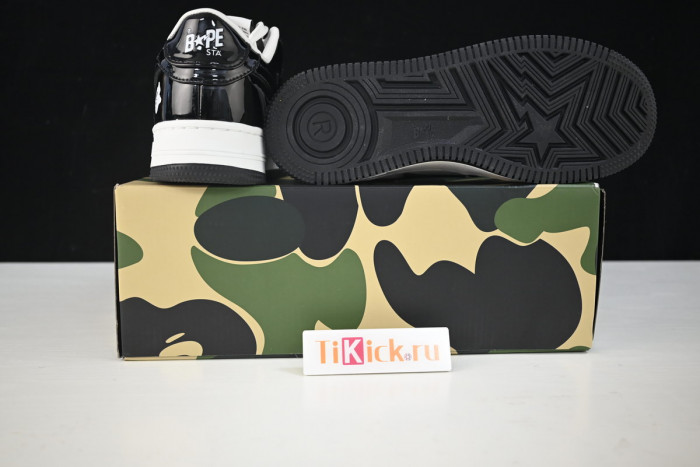 bape sta to low black/black/white 1h70191001
