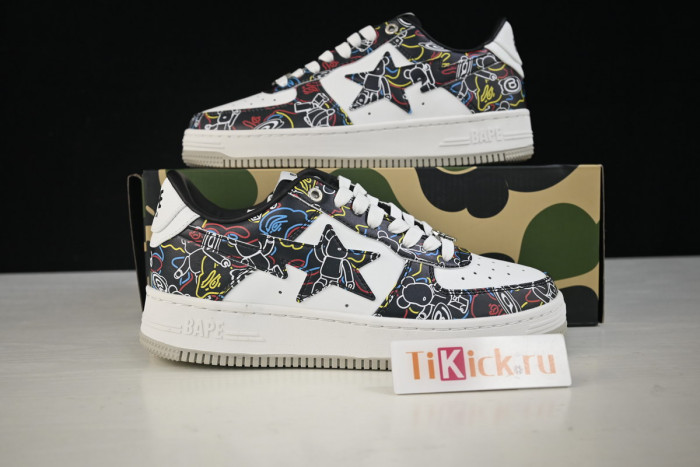 bape sta low sneaker 191042-005