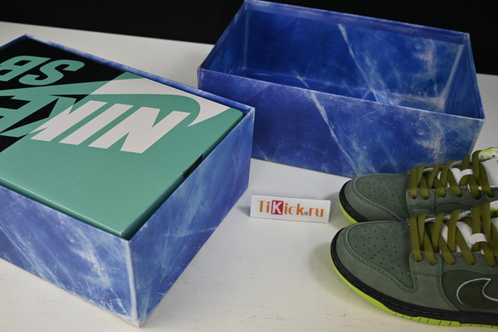nike sb dunk low concepts green lobster (regular box) bv1310-337