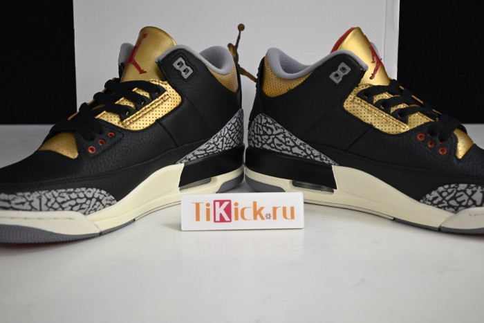 air jordan 3 black gold wmns ck9246-067