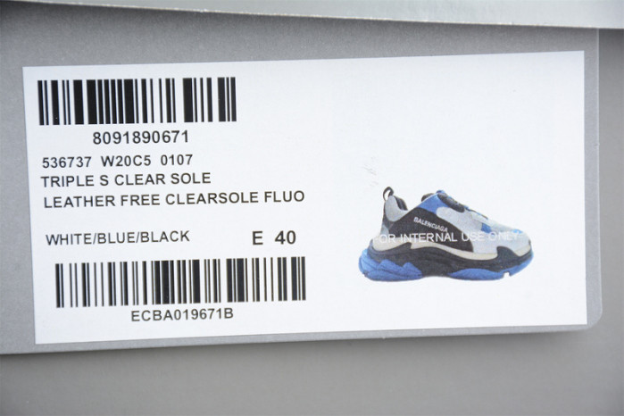 blcg sneaker triple.s.gomma white blue black 536737-w20c5-0107