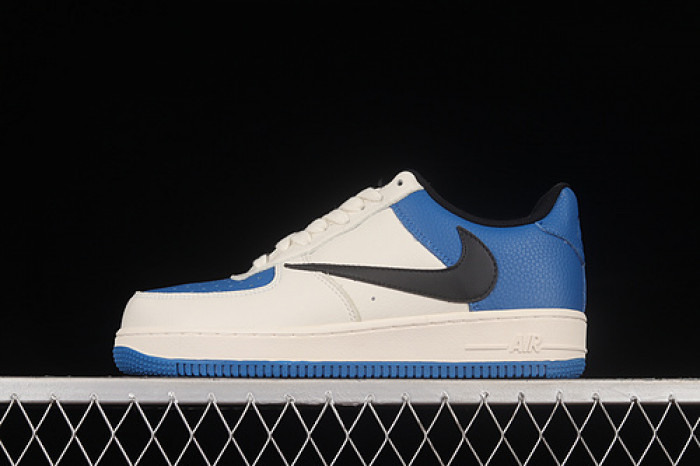 nike air force 1 white/blue-black hg1136-022