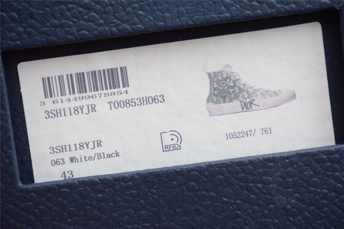 d10r b23 oblique high top sneakers