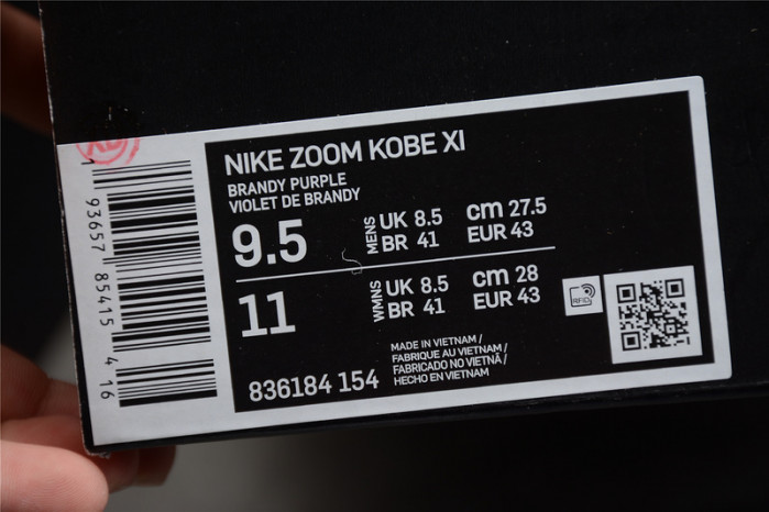 nike kobe 11 low draft day - 836183-154