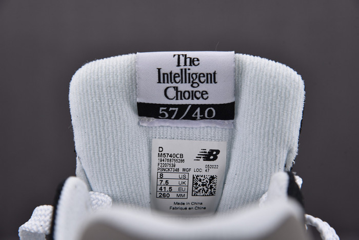 new balance 57/40 team black - m5740cb