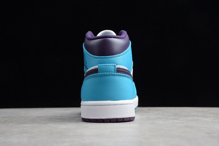 air jordan 1 mid hornets 554724-415