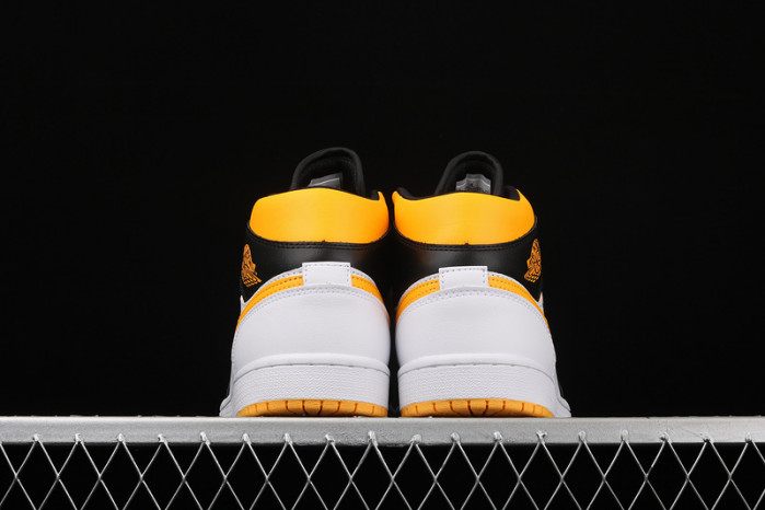 air jordan 1 mid laser orange black (w) cv5276-107