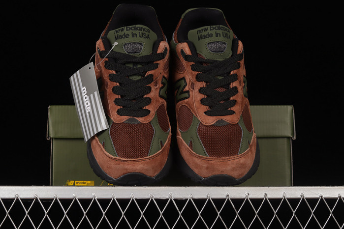 new balance 993 aime leon dore brown - mr993ald
