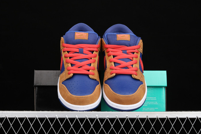 nike sb dunk low reverse papa bear bq6817-700