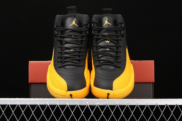 air jordan 12 retro black university gold 130690-070