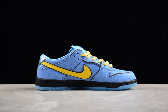the powerpuff girls x nike dunk low pro sb qs 