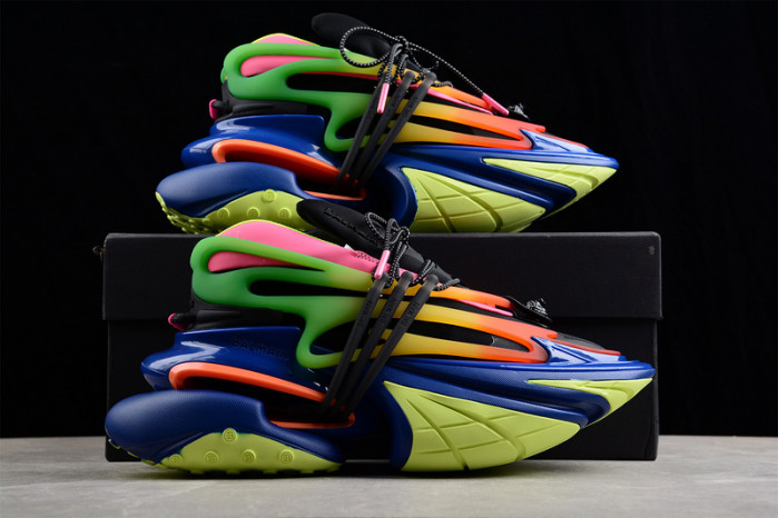 Balmain Unicorn Layered Sneakers BL20383