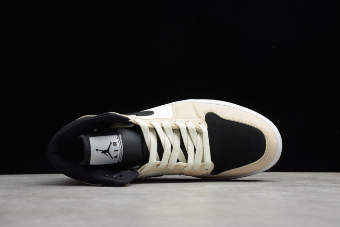 air jordan 1 mid barely orange (w) - bq6472-800