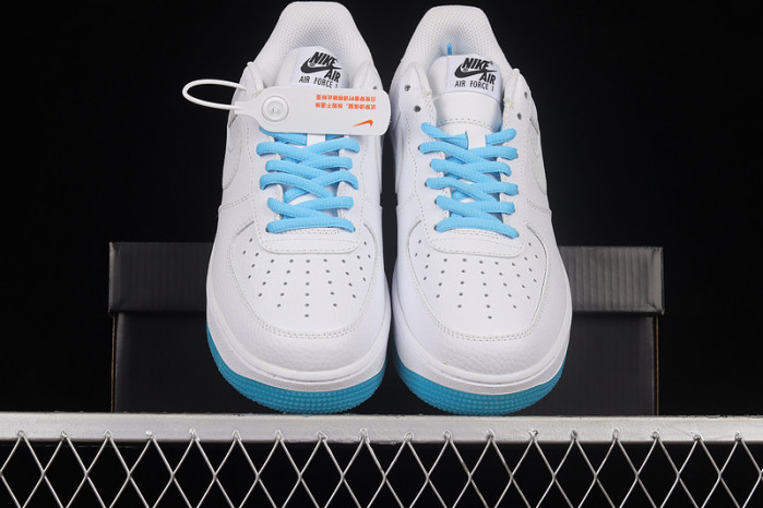 nike air force 1 07 low white blue crystal black kh0806