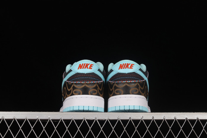 nike dunk low se barber shop black dh7614-001