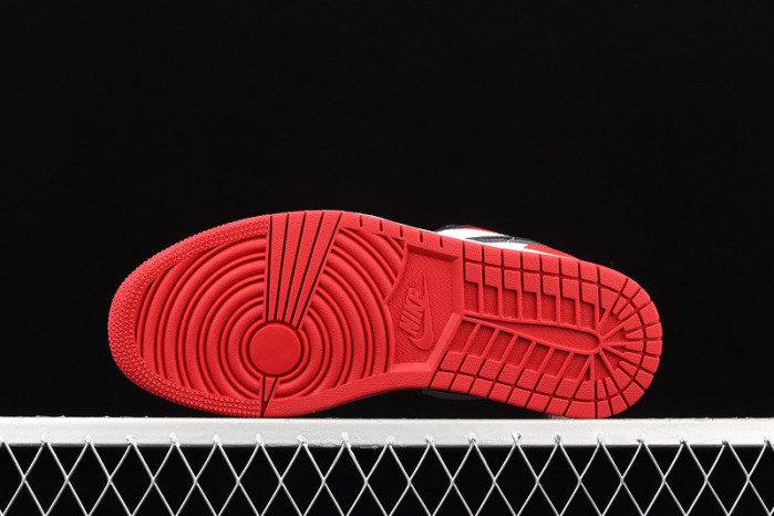 air jordan 1 low bred toe - 553558-612