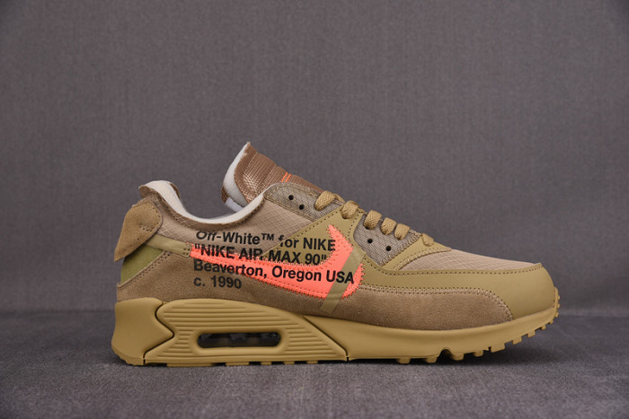 ofw nike air max 90 desert ore aa7293-200