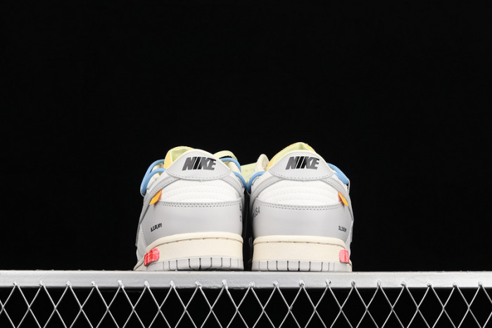 nike dunk low off-white lot 5 - dm1602-113