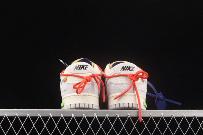 nike dunk low off-white lot 13 - dj0950-110