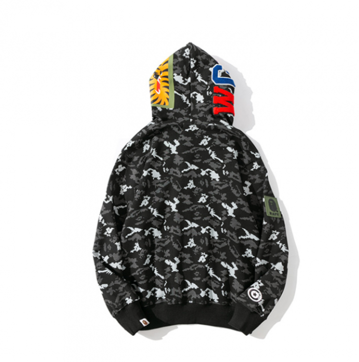 bape abc shark full zip hoodie