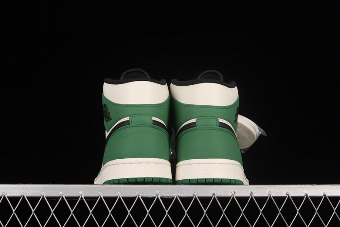 air jordan 1 mid pine green - 852542-301