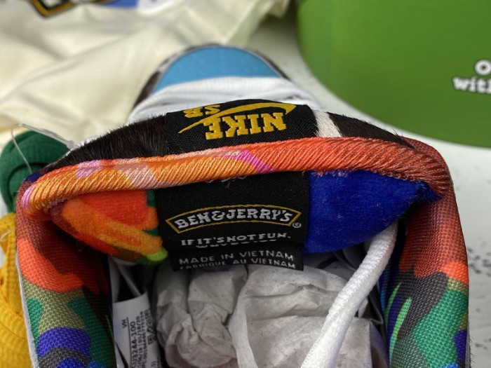 kids nike sb dunk low ben & jerry