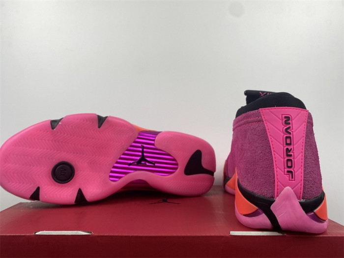 jordan 14 retro low shocking pink (w) - dh4121-600