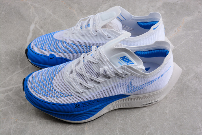 nike zoomx vaporfly next% 2 white blue cu4111-102