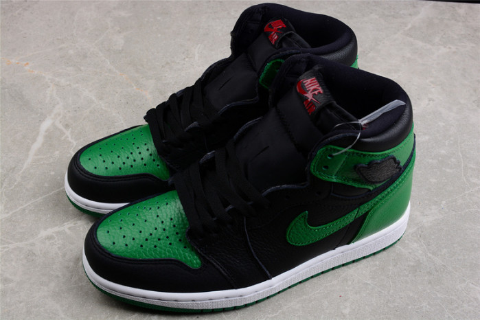 jordan 1 retro high pine green black 555088-030