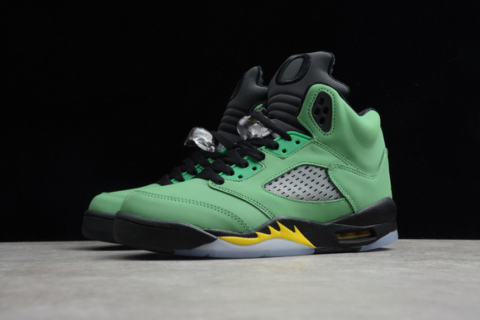 air jordan 5 retro oregon ducks 454803-535