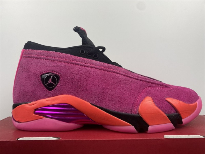 jordan 14 retro low shocking pink (w) - dh4121-600