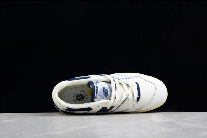 new balance 550 aime leon dore white navy bb550alf