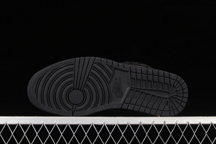 air jordan 1 retro high black metallic gold (2020) 555088-032