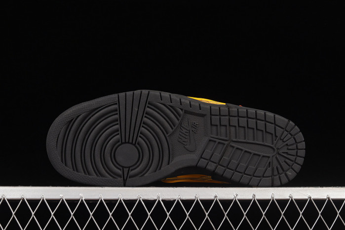 ofw nike air rubber dunk “university gold” cu6015-700