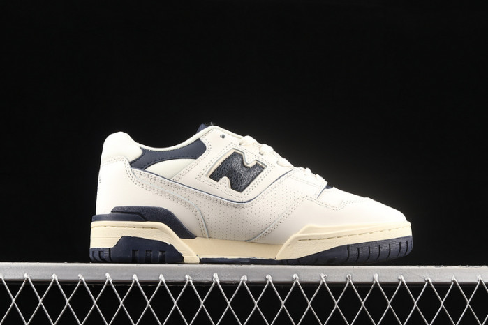 new balance 550 aime leon dore white navy bb550alf-01