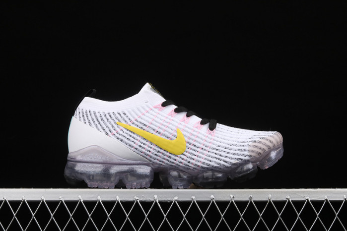 nike air vapormax 3 white dynamic yellow - aj6900-103