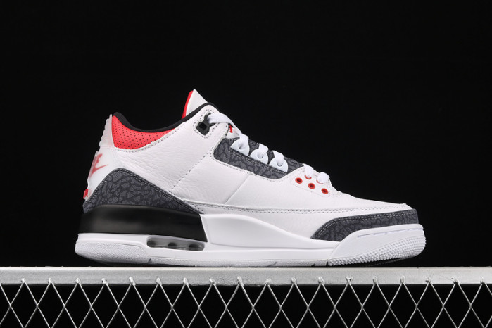 air jordan 3 retro se fire red denim (2020) japan version cz6431 100