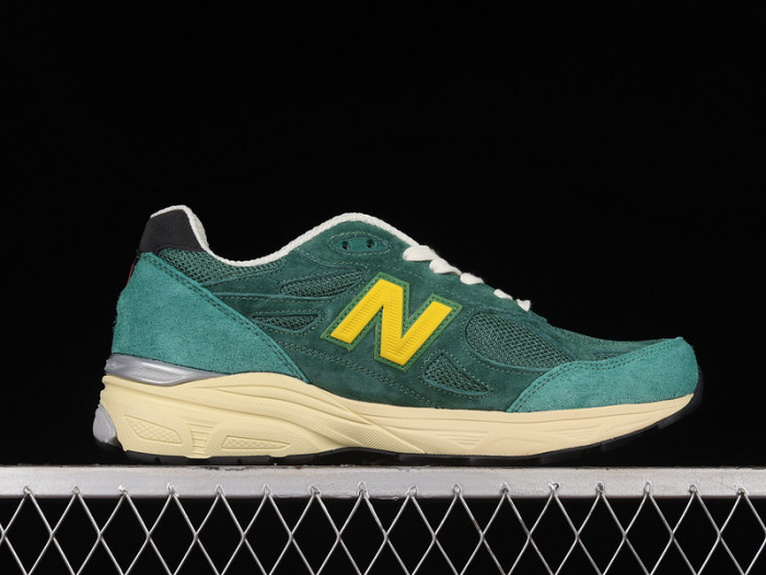 new balance 990v3 made in usa green yellow m990gg3