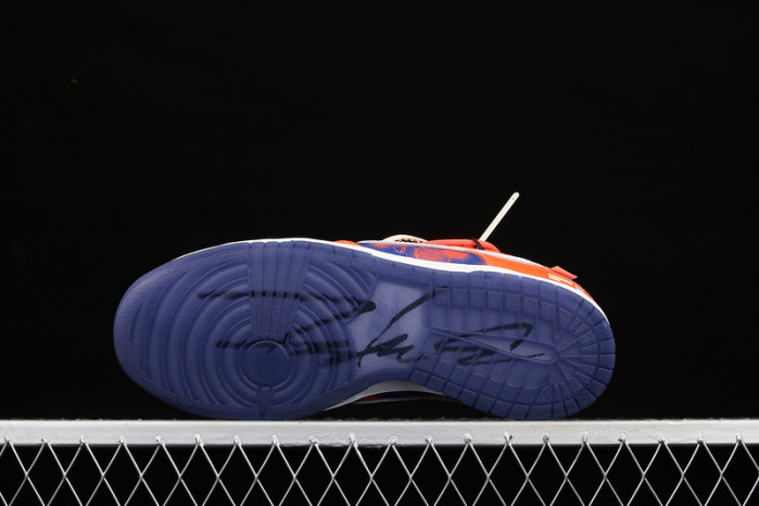 ofw x nike sb dunk low orange perple white ct0856-801
