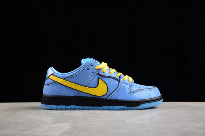 the powerpuff girls x nike dunk low pro sb qs 