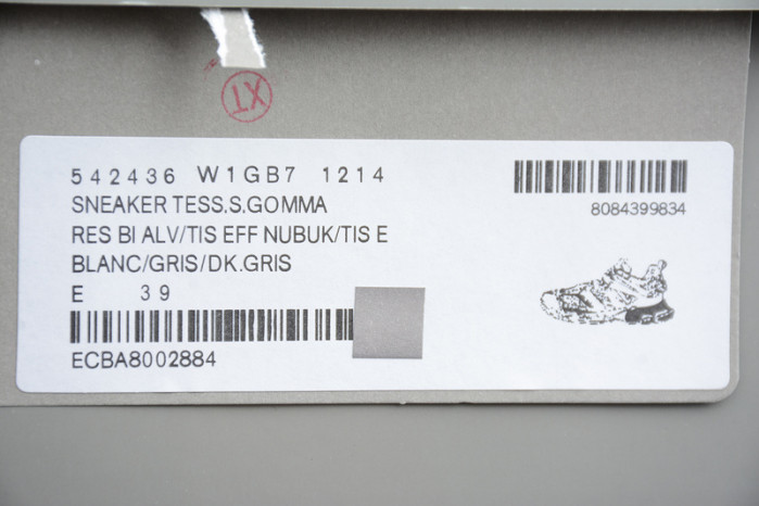 blcg sneaker tess.s.gomma 542023w1gb11119 led