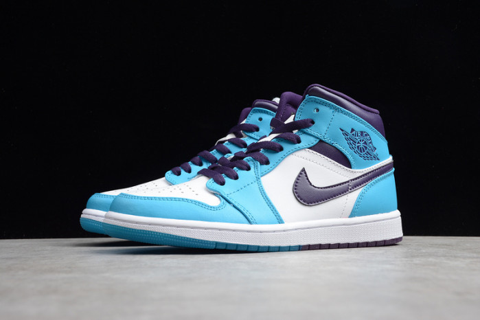 air jordan 1 mid hornets 554724-415
