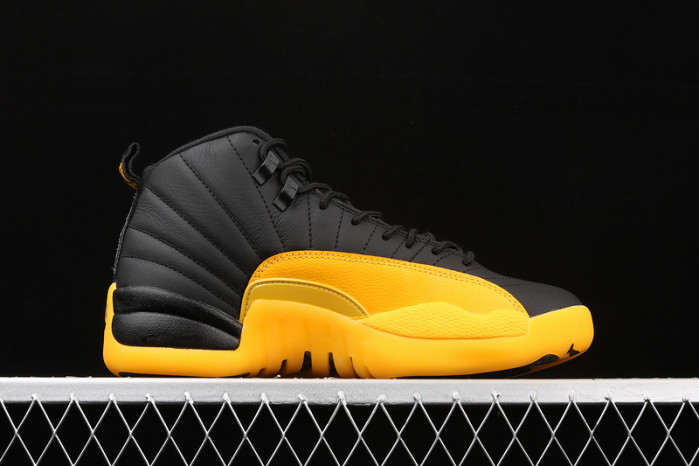 air jordan 12 retro black university gold 130690-070