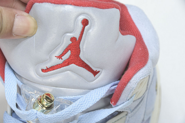 trophy room x air jordan 5 jsp ice blue ci1899-400