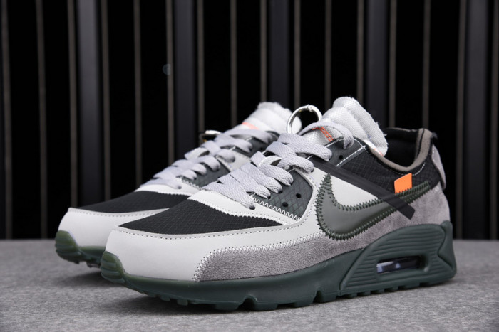 off -white nike air max 90 grey aa7293-002