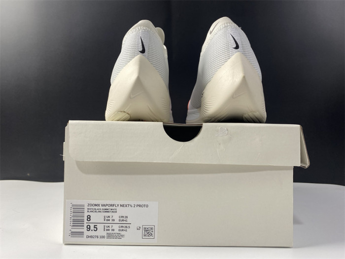 nike zoomx vaporfly next 2 white black dh9276-100
