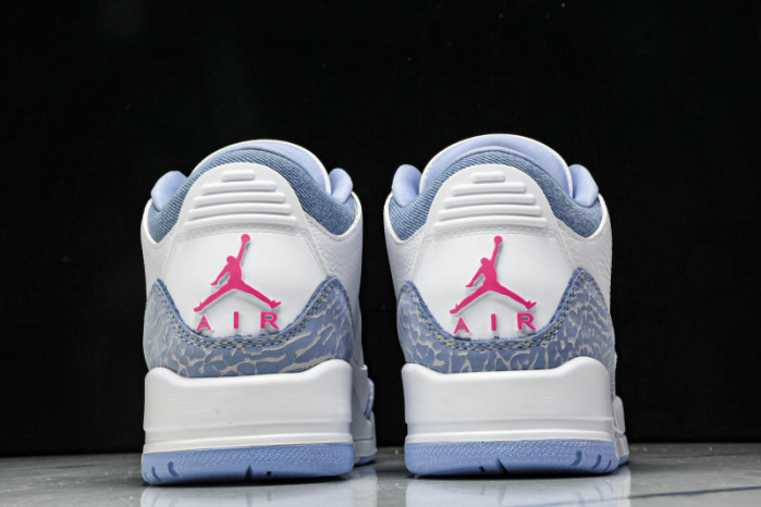 AIR Jordan 3 Retro White Cobalt Bliss HQ0784