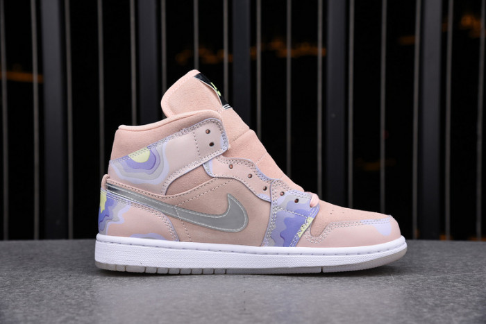 air jordan 1 mid se p(her)spective (w) - cw6008-600